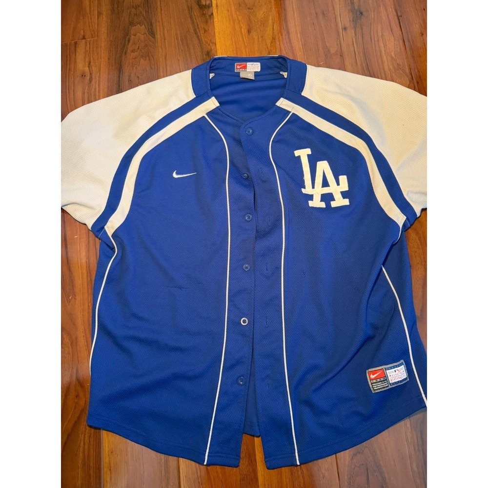 Vintage Nike Los Angeles Dodgers Jersey 90's Size XL LA Dodgers Nike Jersey